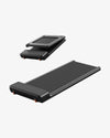 WalkingPad A1 Pro folding treadmill shown open and folded on a grey background for UK home fitness