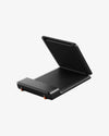 WalkingPad A1 Pro folding treadmill shown folded for compact home storage