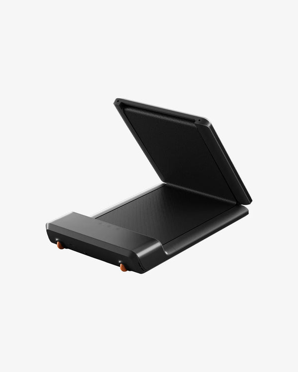 WalkingPad A1 Pro folding treadmill shown folded for compact home storage