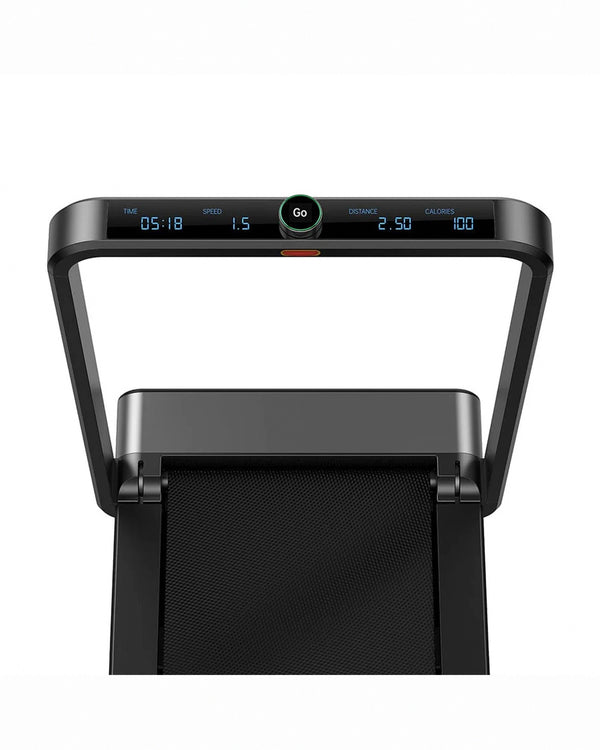 WalkingPad X21 double fold treadmill console and handle detail for premium UK home use